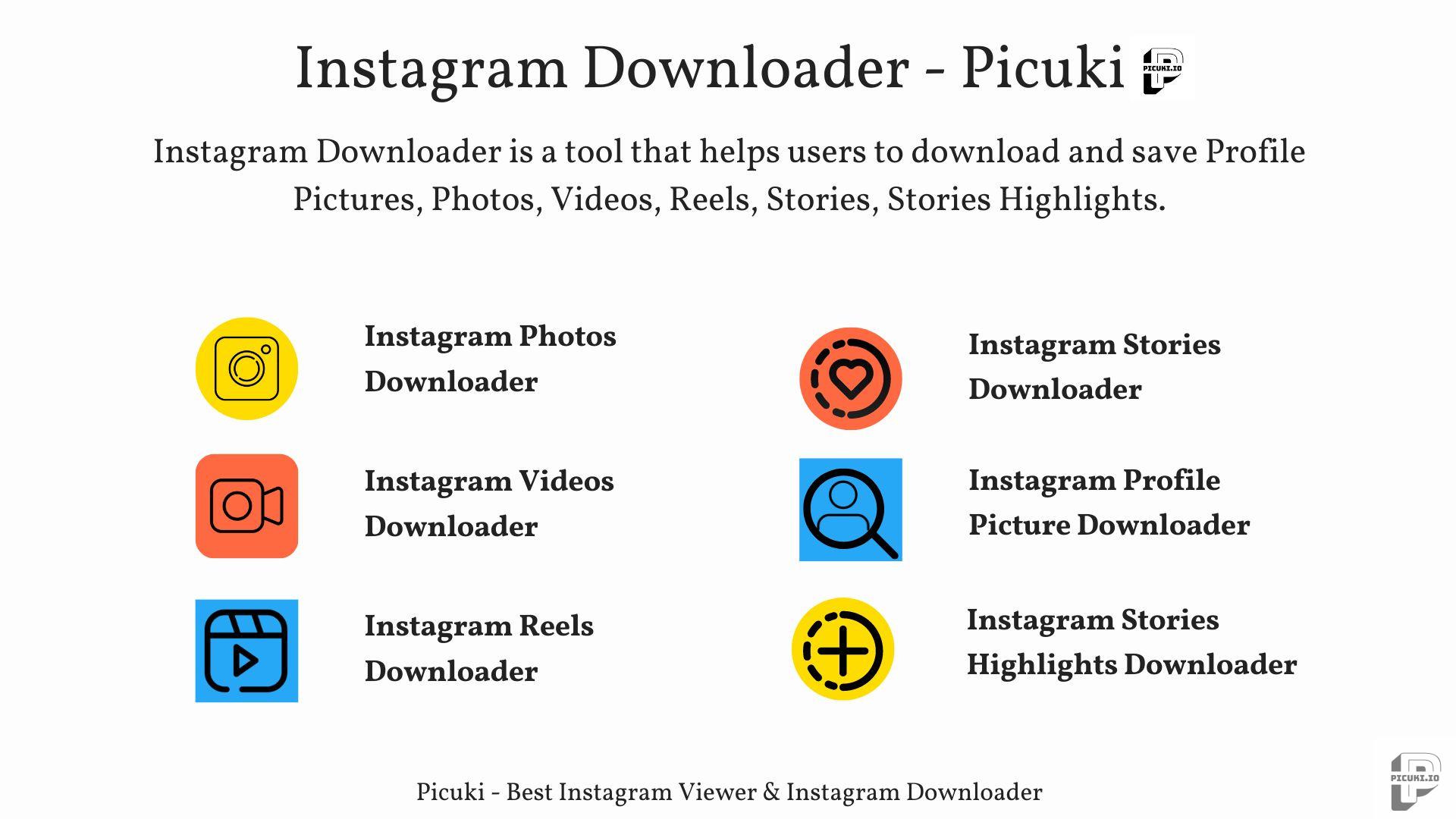 Picuki - Instagram-Downloader